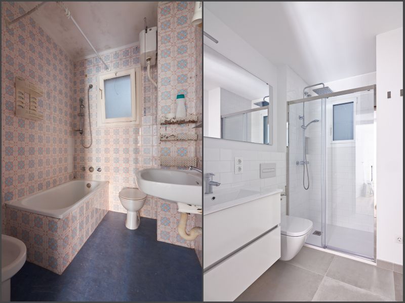Renovated Shower Areas