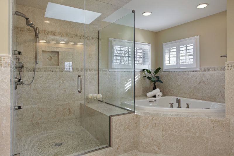 Spacious Corner Bathtub