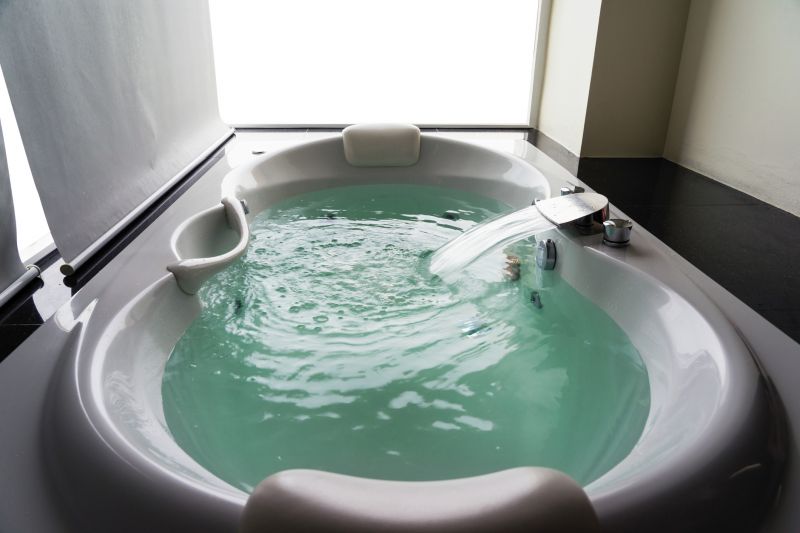 Spa-Style Bathtub with Jets